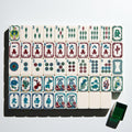 Floral Ivory — Jade Green Back