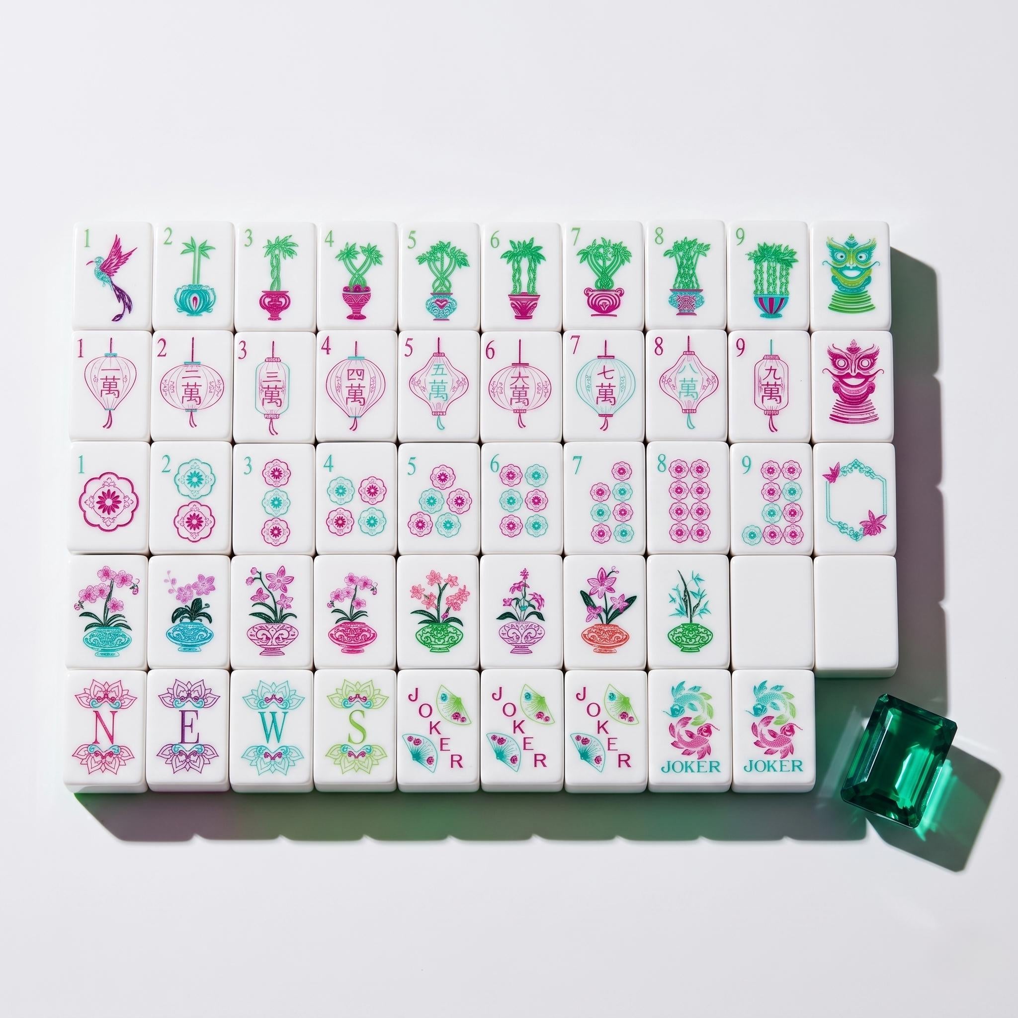 Emerald Gem — Chinoiserie