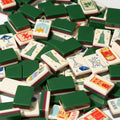 Mahjong Set New York City | Martini NYC Illustrated Tiles | Empire State Buildin