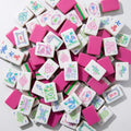 Pink Pagoda — Pastel Elephants