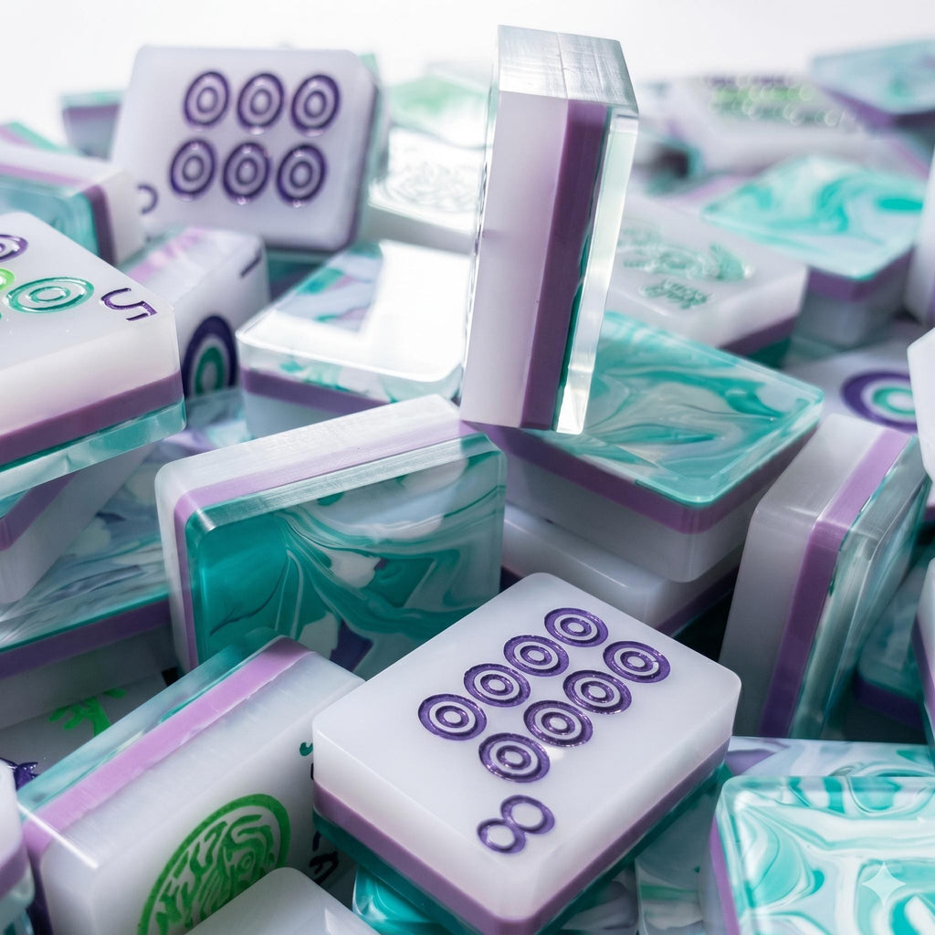 Marble Lucite — Jade Green Swirl